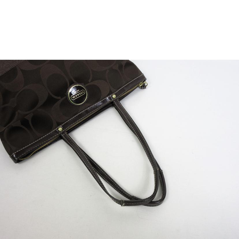 COACH コーチ/サテンシグネチャー ジップトートバッグ/F18037//111**/ABランク/70