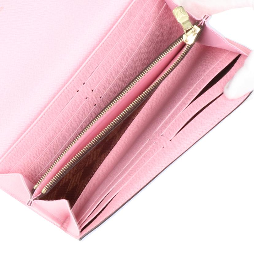 LV ルイヴィトン/ポルトフォイユサラ/ダミエエベヌ/スタッズ/N60476//IC/Aランク/75