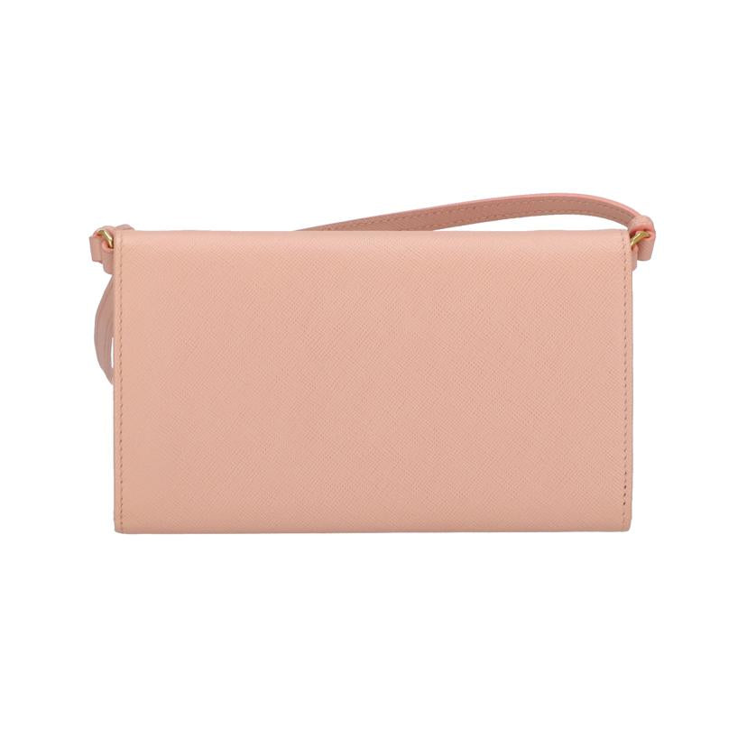 PRADA プラダ/サフィアーノリボンショルダーウォレット/1M1437//224/Aランク/75