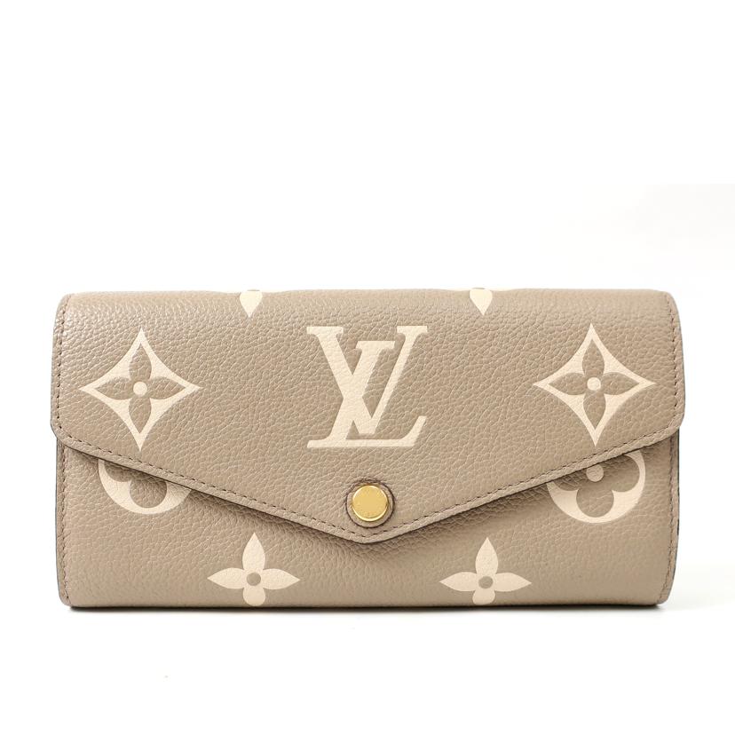 LOUIS VUITTON ルイ・ヴィトン/ポルトフォイユサラNM アンプラント 長財布 ベージュ系/M81049//ICチップ確認済/ABランク/65