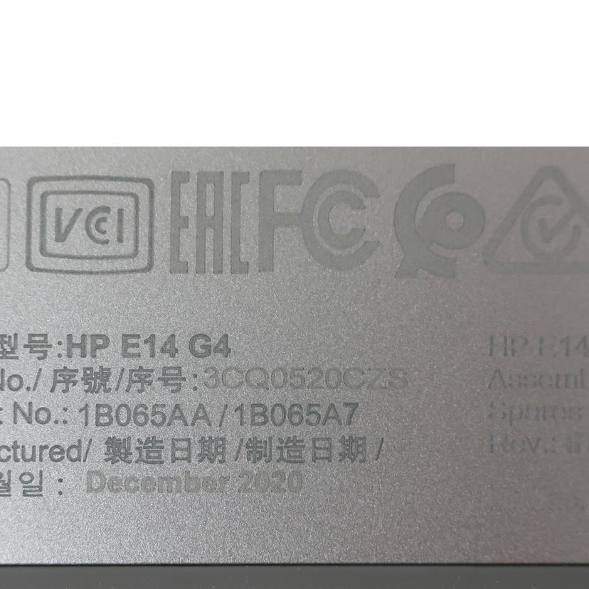 hp ヒューレッド・パッカード/モバイルモニター タイプC入力専用/HP E14 G4//3CQ0520CZS/Aランク/65