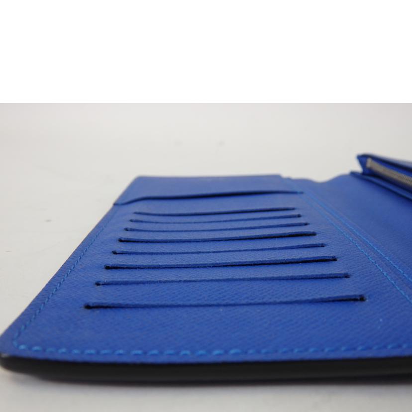 LV ルイヴィトン/ポルトフォイユ・ブラザ/タイガ/ブルー/M63300//TA1***/Aランク/84