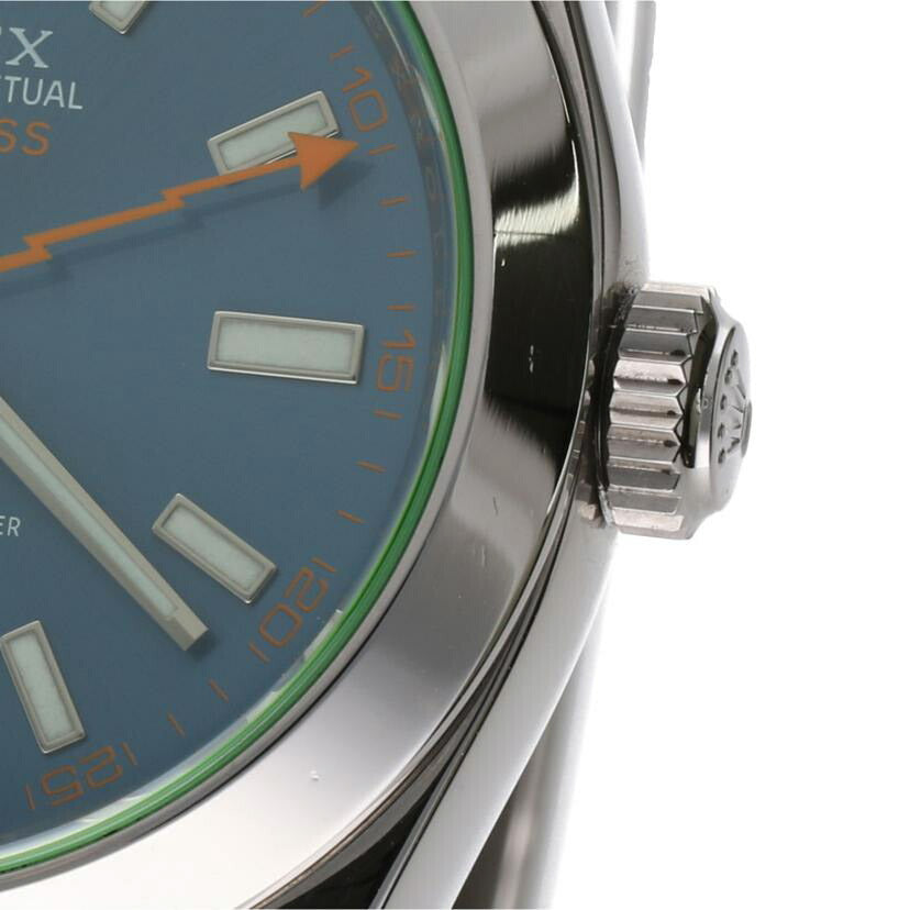 ROLEX ロレックス/ミルガウス/Zブルー/ランダム番/116400GV//28U536N2/Aランク/75