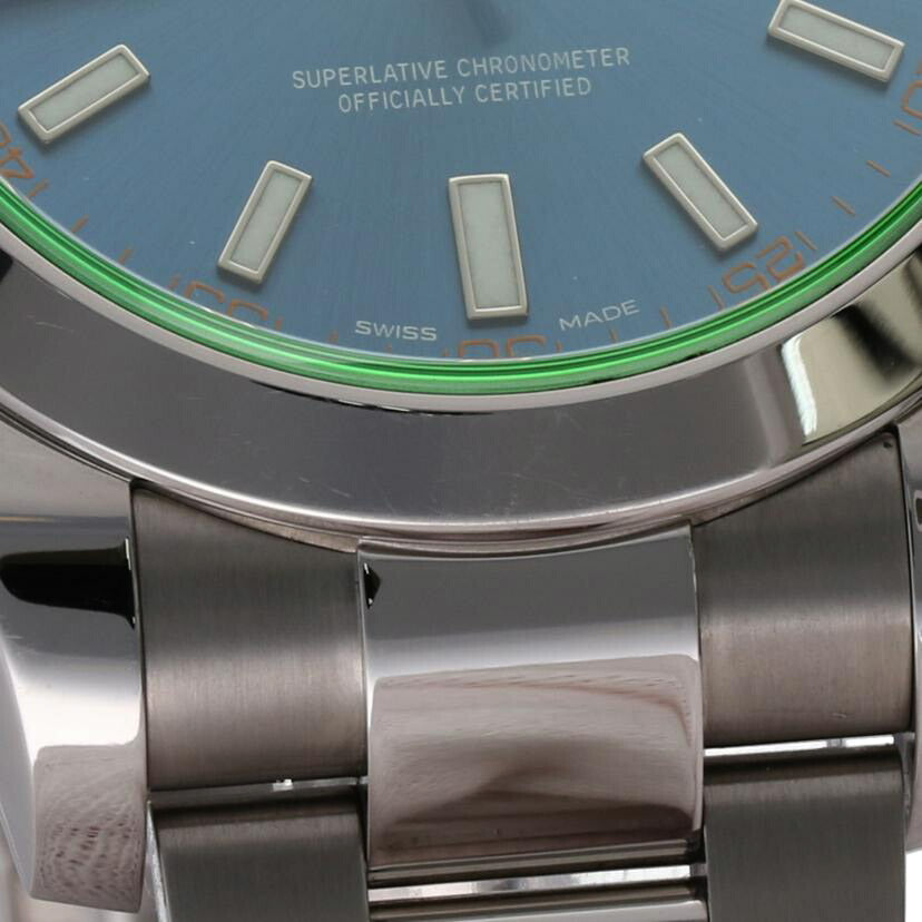 ROLEX ロレックス/ミルガウス/Zブルー/ランダム番/116400GV//28U536N2/Aランク/75