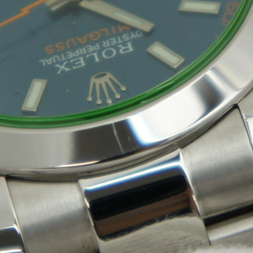 ROLEX ロレックス/ミルガウス/Zブルー/ランダム番/116400GV//28U536N2/Aランク/75