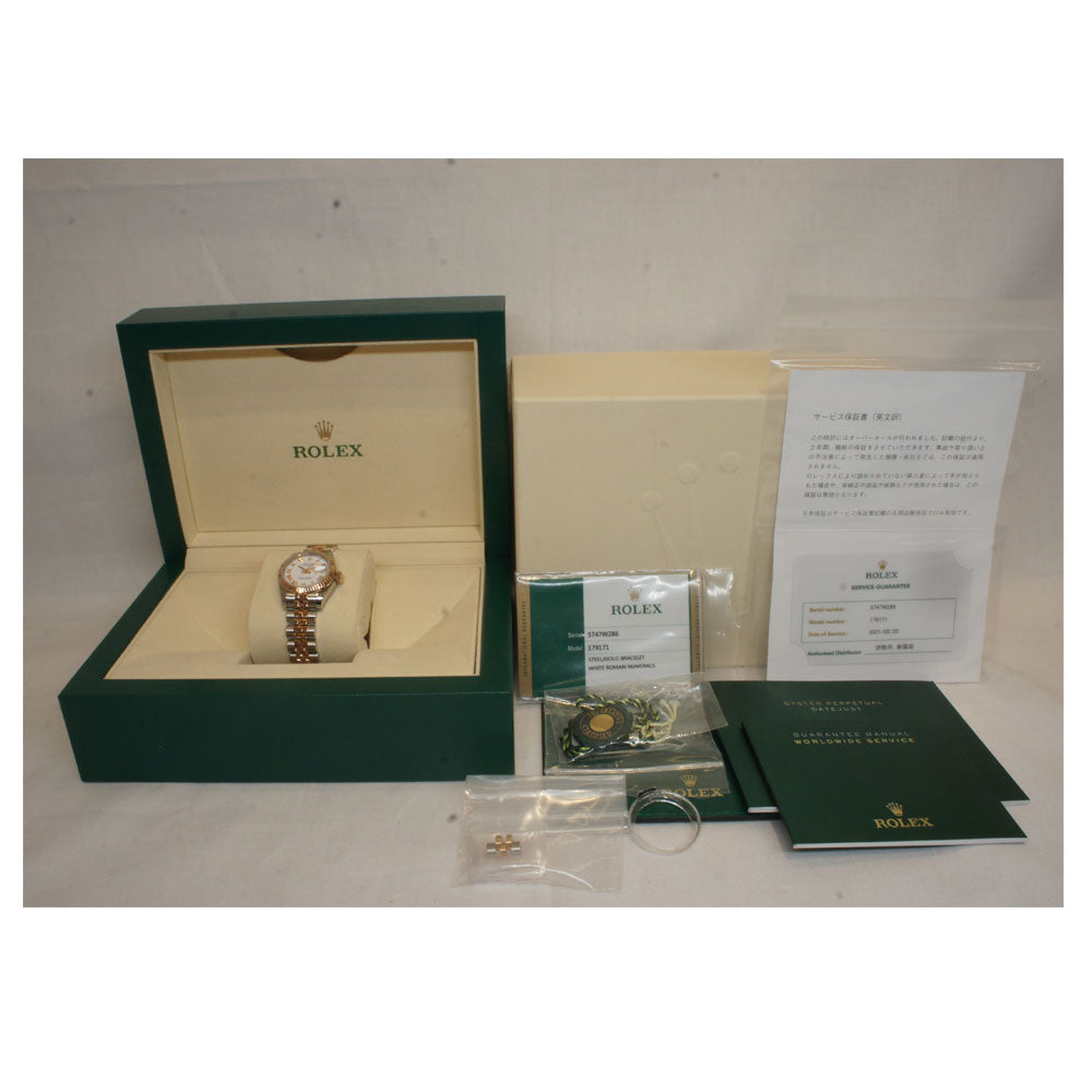 ROLEX ロレックス/デイトジャスト/コンビ/PG/ランダム品番/179171//5747W286/Aランク/92