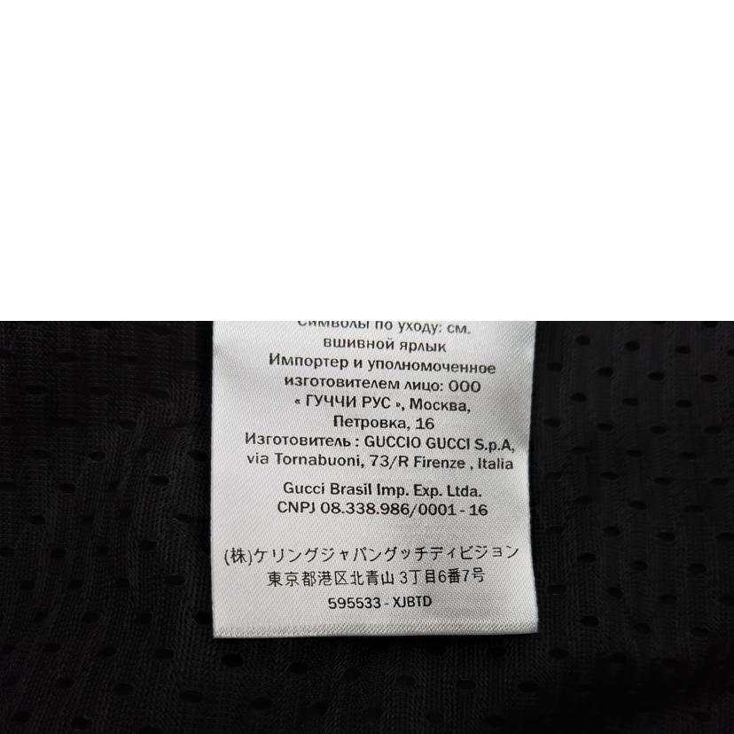 GUCCI グッチ/ベロアオーバーサイズ シェニールジャケット BLK/RED/GRN//Aランク/07