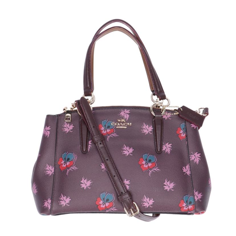 COACH コーチ/ミニクリスティ 2WAYショルダー/ワイルドフラワー/F11932//F1792/Aランク/75