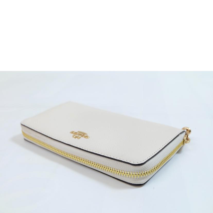 COACH コーチ/ラグジュアリーペブルドレザーロングジップアラウンド/C4451//J2278/Aランク/71