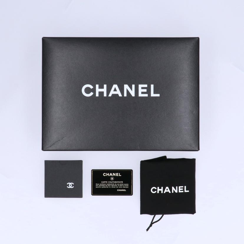 CHANEL シャネル ショルダーバッグ ハンドバッグ シルバー金具 ブラック レディース/キャビアスキンマトラッセWフラップチェーンショルダー/A01113//6692106/Aランク/75