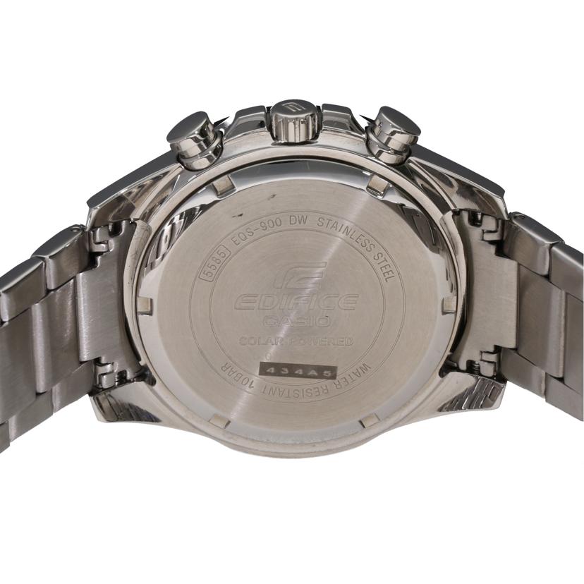 CASIO カシオ/エディフィス・クロノグラフ/海外モデル/タフソーラー/EQS-900DB-1A//007*****/SAランク/63