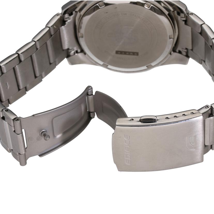 CASIO カシオ/エディフィス・クロノグラフ/海外モデル/タフソーラー/EQS-900DB-1A//007*****/SAランク/63