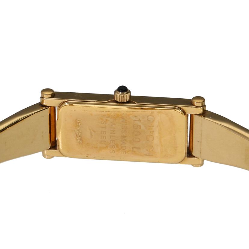 GUCCI グッチ/バングルウォッチ・ゴールド/レディース/クオーツ/1500L//055****/ABランク/62