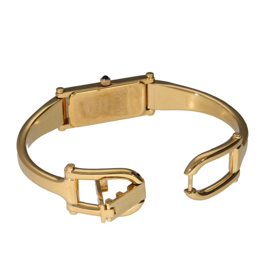 GUCCI グッチ/バングルウォッチ・ゴールド/レディース/クオーツ/1500L//055****/ABランク/62