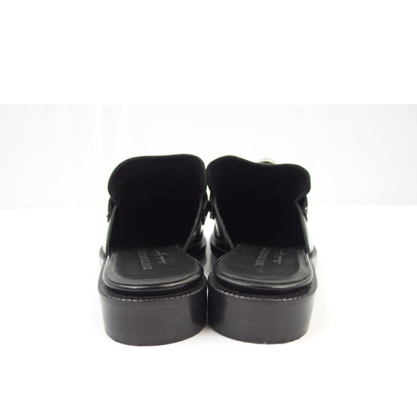 BURBERRY /BURBERRY スタッズ フリンジシューズ 黒//BCランク/83