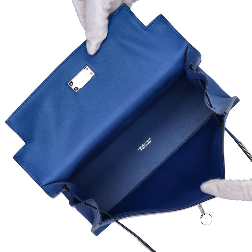 HERMES エルメス/ケリーダンス/ブルーフランス/弊社見立//U/SAランク/91