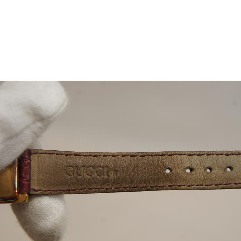 GUCCI グッチ/2針クォーツレザーベルト/2600L//003****/ABランク/92