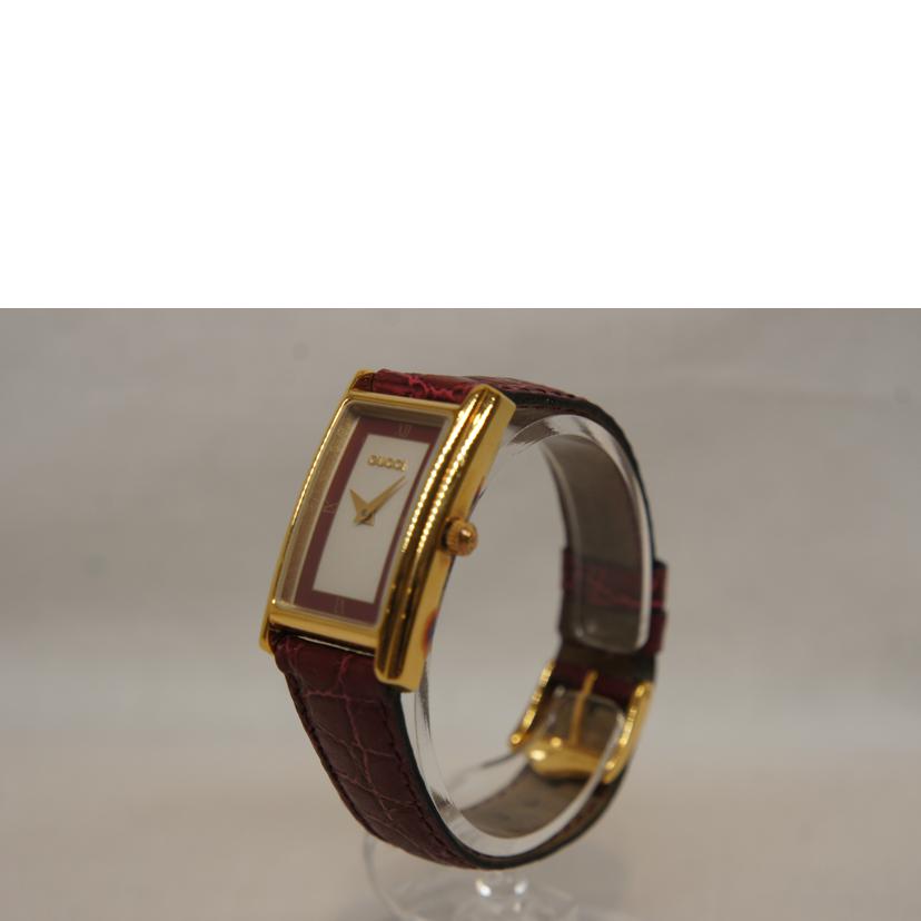 GUCCI グッチ/2針クォーツレザーベルト/2600L//003****/ABランク/92