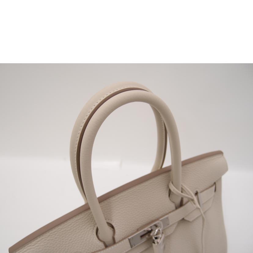 HERMES エルメス 2020年頃製造 ハンド トート 白 レディース/バーキン30/トリヨンクレマンス/クレ//Y刻印(2020)/Sランク/69