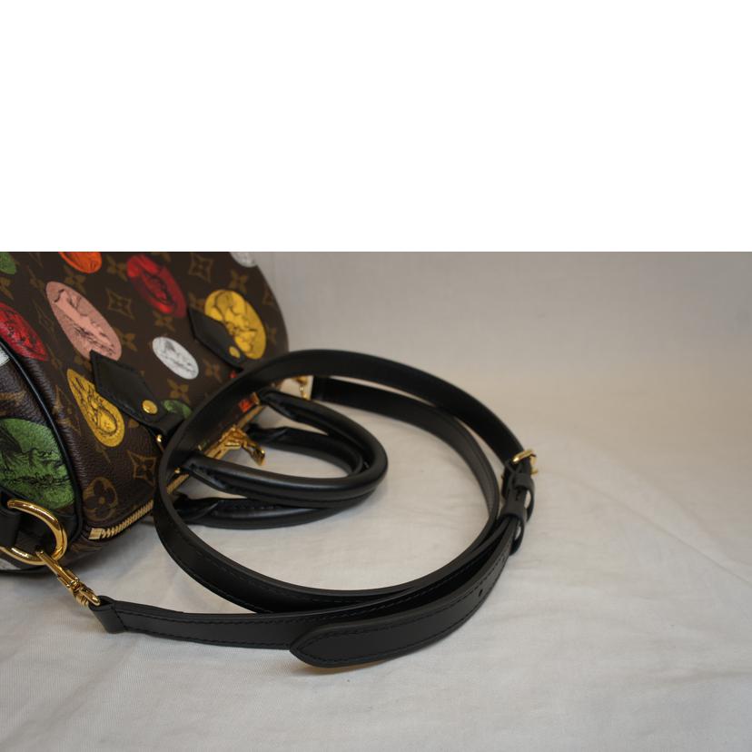 LV ルイヴィトン/スピーディバンドリエール25/FORNASETTIフォルナセッティ/M45910//RFI*/Aランク/92