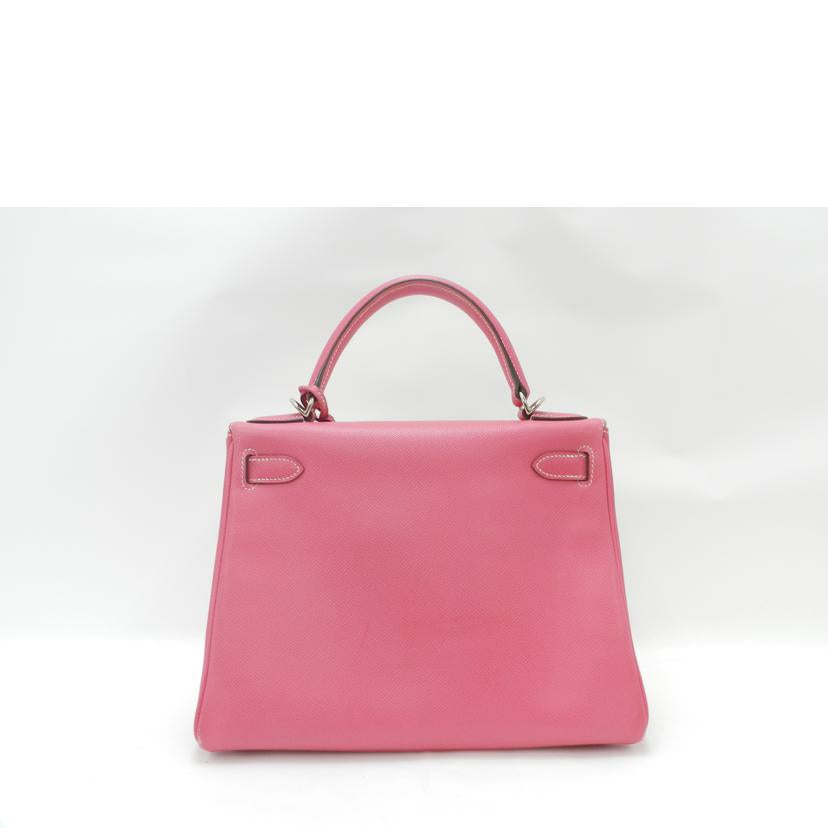 HERMES エルメス 2012年頃製造 ハンド 2WAY 肩掛け ピンク/キャンディケリー28/ヴォーエプソン/ローズティリアン×ルビー//P刻印(2012)/Aランク/69