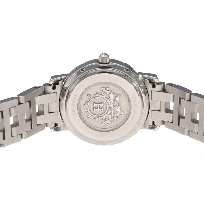 HERMES エルメス/クリッパー・ホワイト/レディース/クオーツ/CL4.210//110****/ABランク/77