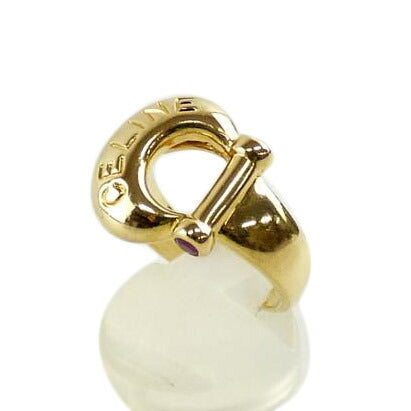 CELINE セリーヌ/K18リング R#12 //ABランク/64