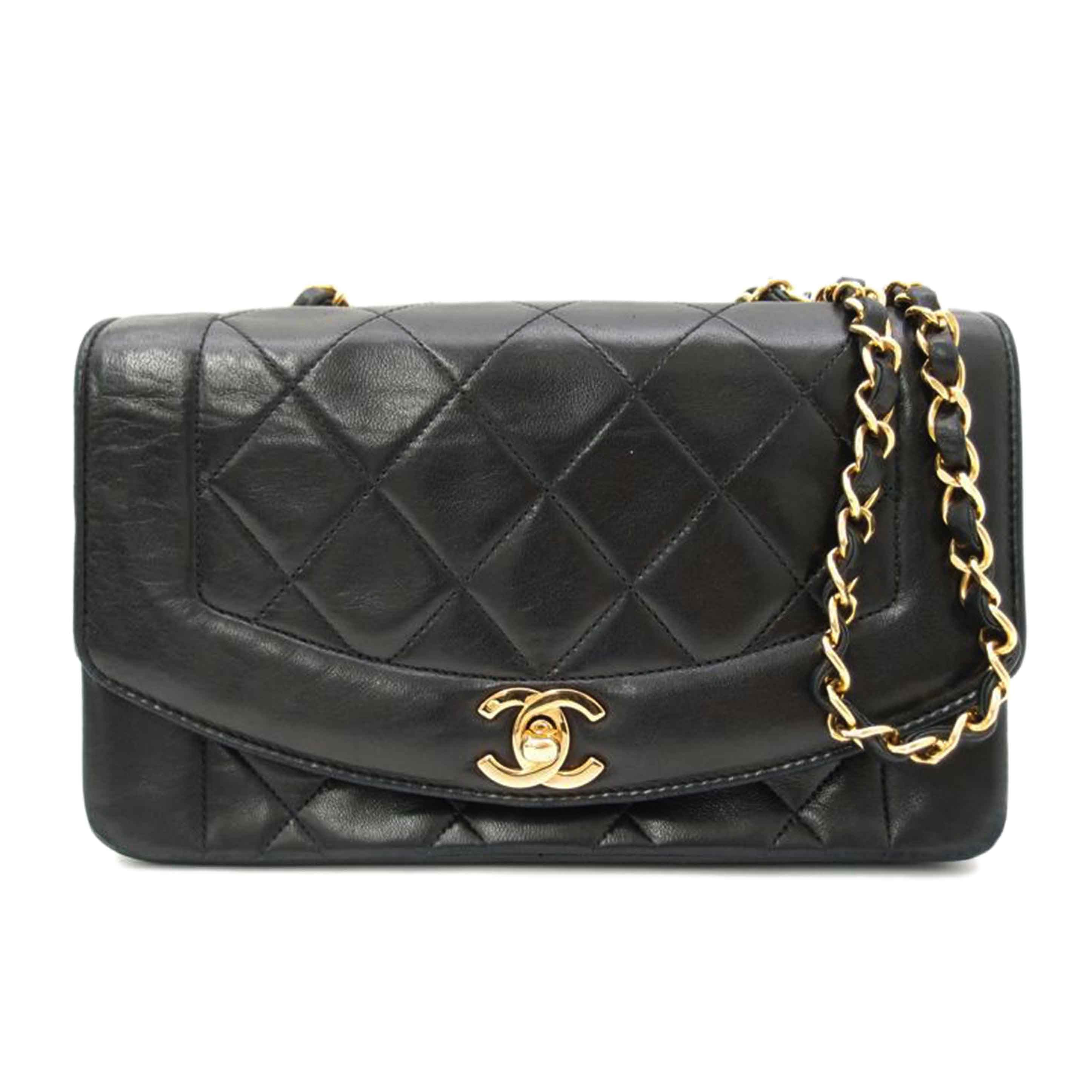 CHANEL シャネル/ラムスキンダイアナチェーンショルダー/ゴールド金具/A2800//2033675/ABランク/69