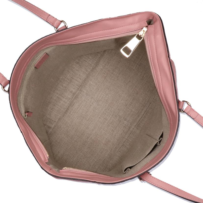 GUCCI グッチ/マイクログッチシマレザートート/ブリーライン ピンク/449242//525***/Aランク/75