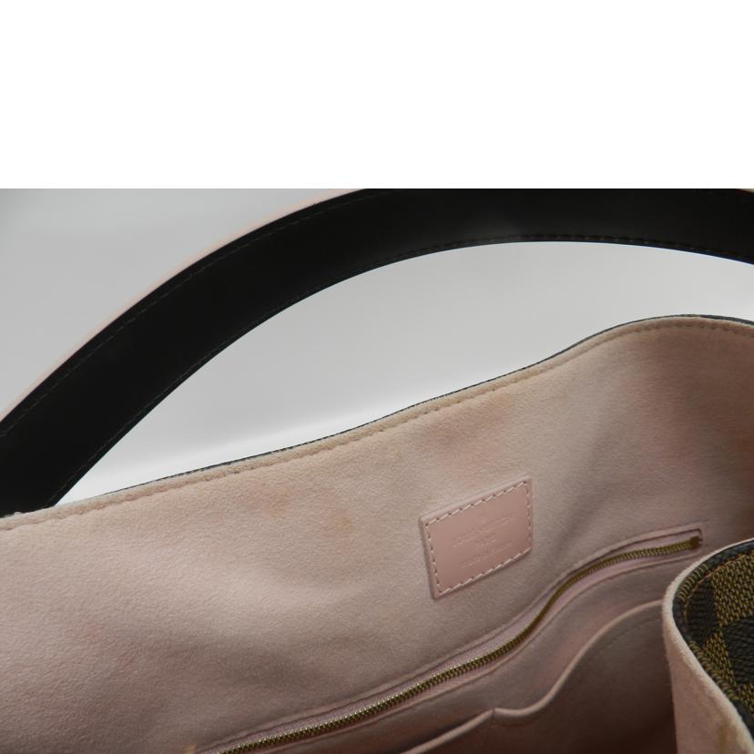 LOUIS VUITTON ルイヴィトン 肩掛け 市松模様 ブラウン レディース/カイサ・ホーボー/ダミエ/ローズバレリーヌ/N41556//SR2166/Aランク/69