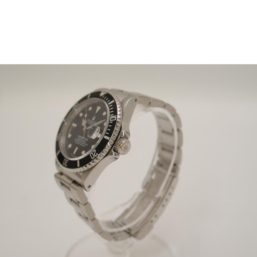ROLEX ロレックス 腕時計 外装新品仕上済 1998年頃製造 スポーツモデル 黒文字盤 メンズ/サブマリーナ・デイト/ブラック/A番/16610//A642869(1998)/SAランク/69