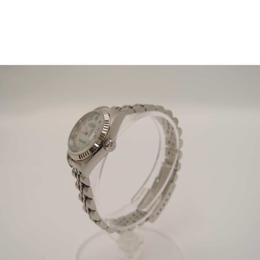 ROLEX ロレックス 腕時計 2000年頃製造 K18WG ステンレススチール/デイトジャスト・レディース/シェル文字盤/P番/79174NR//P842596(2000)/Aランク/69