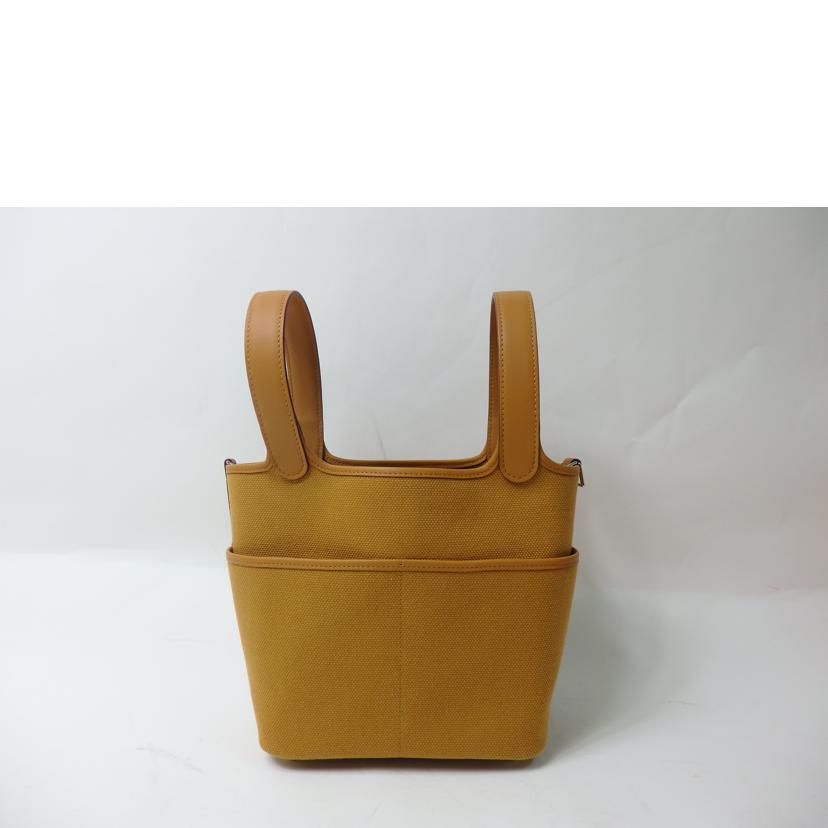 HERMES エルメス/ピコタンロック18PMカーゴ/セサミ/トワルアッシュ×スイフト//Z刻印 FM 012 PM/SAランク/84