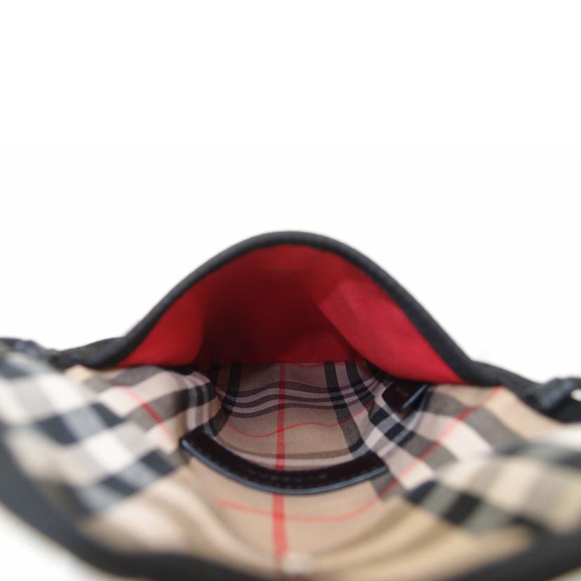 BURBERRY バーバリー ショルダーバッグ メンズ レディース /ノバチェックフォンケース/ブラック//SAランク/69