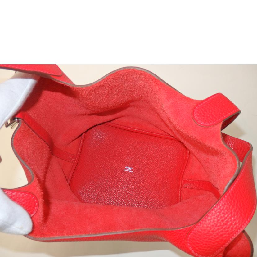 HERMES エルメス/ピコタンロック22MM/トリヨンクレマンス/ルージュカザック/060991CK-Q5//AR □P刻印/Aランク/84