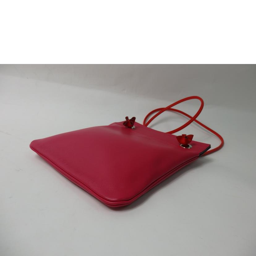 HERMES エルメス/アリーヌ・ミニ/スイフト/バイカラー/ピンク×レッド//Y刻印 AM 006 UH/SAランク/84