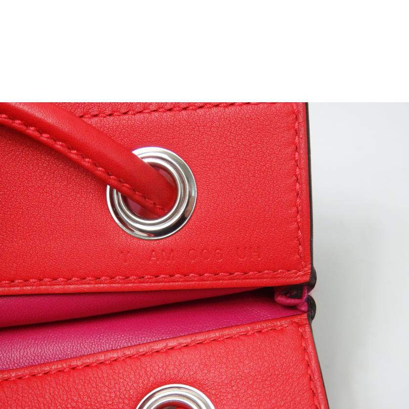 HERMES エルメス/アリーヌ・ミニ/スイフト/バイカラー/ピンク×レッド//Y刻印 AM 006 UH/SAランク/84