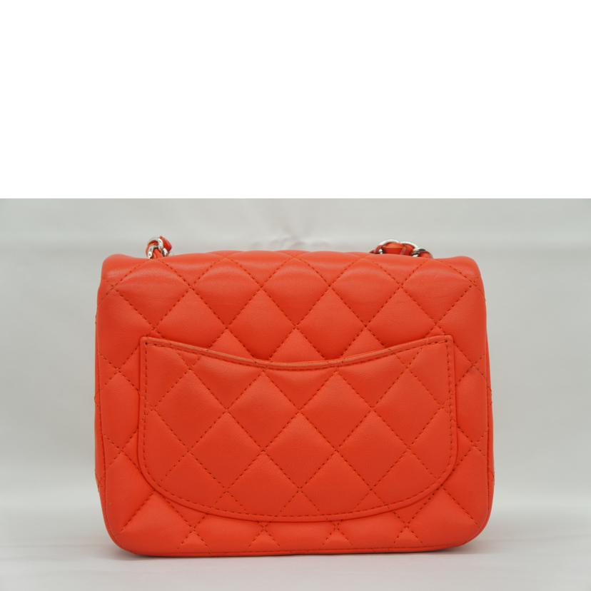 CHANEL シャネル/ミニマトラッセ/チェーンショルダー/赤/SV金具//27143596/ABランク/09