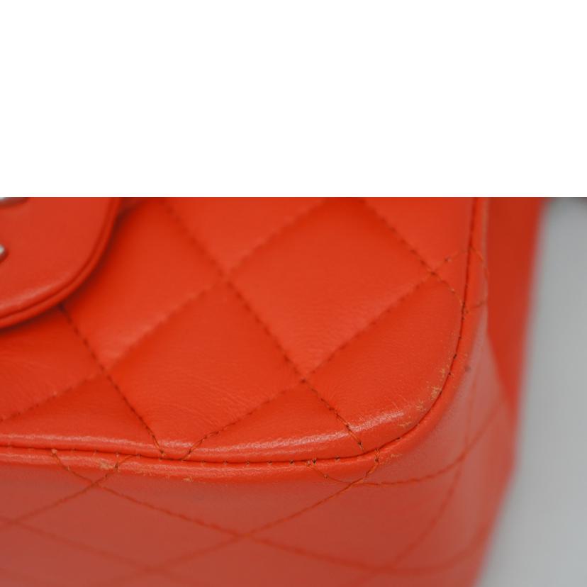 CHANEL シャネル/ミニマトラッセ/チェーンショルダー/赤/SV金具//27143596/ABランク/09