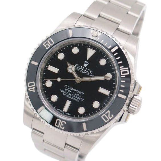 ROLEX ロレックス/サブマリーナ・ノンデイト/ブラック/ランダム番/114060/64D*****/腕時計 新品仕上済 スポーツモデル メンズ/ROLEX/SAランク/69【中古】