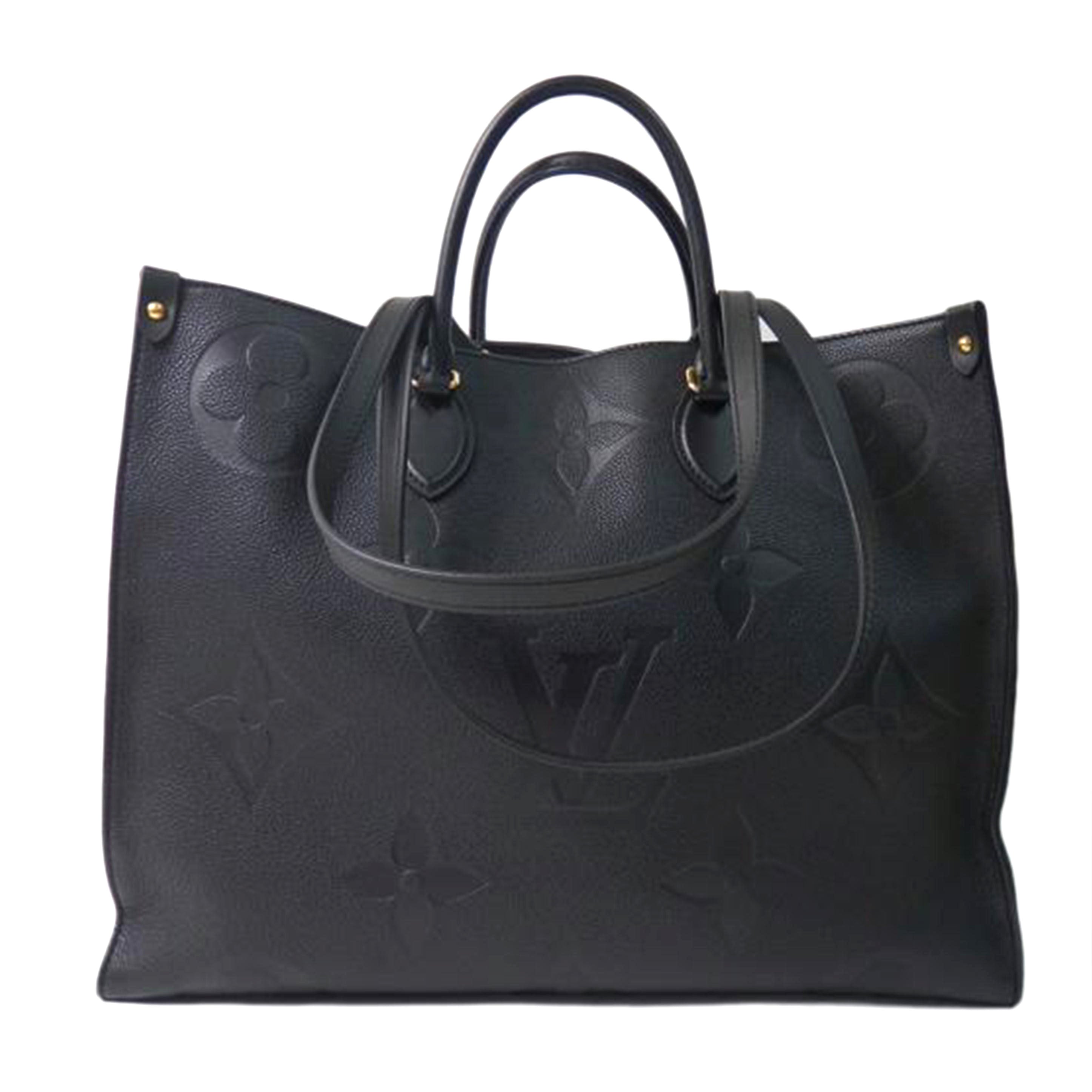 LV ルイヴィトン/オンザゴーGM/アンプラント/ノワール/M44925//DU2200/ABランク/84