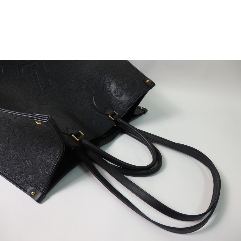 LV ルイヴィトン/オンザゴーGM/アンプラント/ノワール/M44925//DU2200/ABランク/84