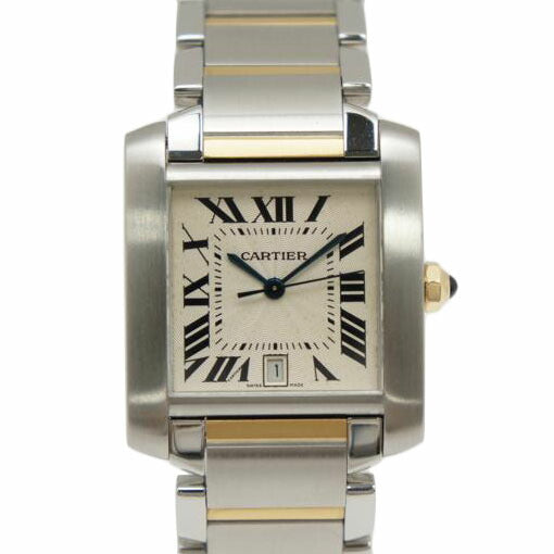 CARTIER カルティエ/タンクフランセーズLM/自動巻き/メンズ/SS×YG/W51005Q4//658795CD/ABランク/75