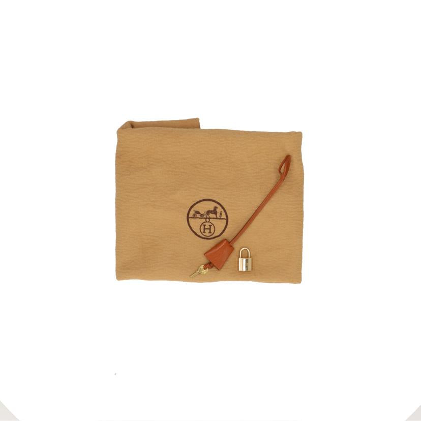 HERMES エルメス/ギャロップ/ブッフル/茶/カデナ×クロシェット付属//○W刻印 15Z/ABランク/75