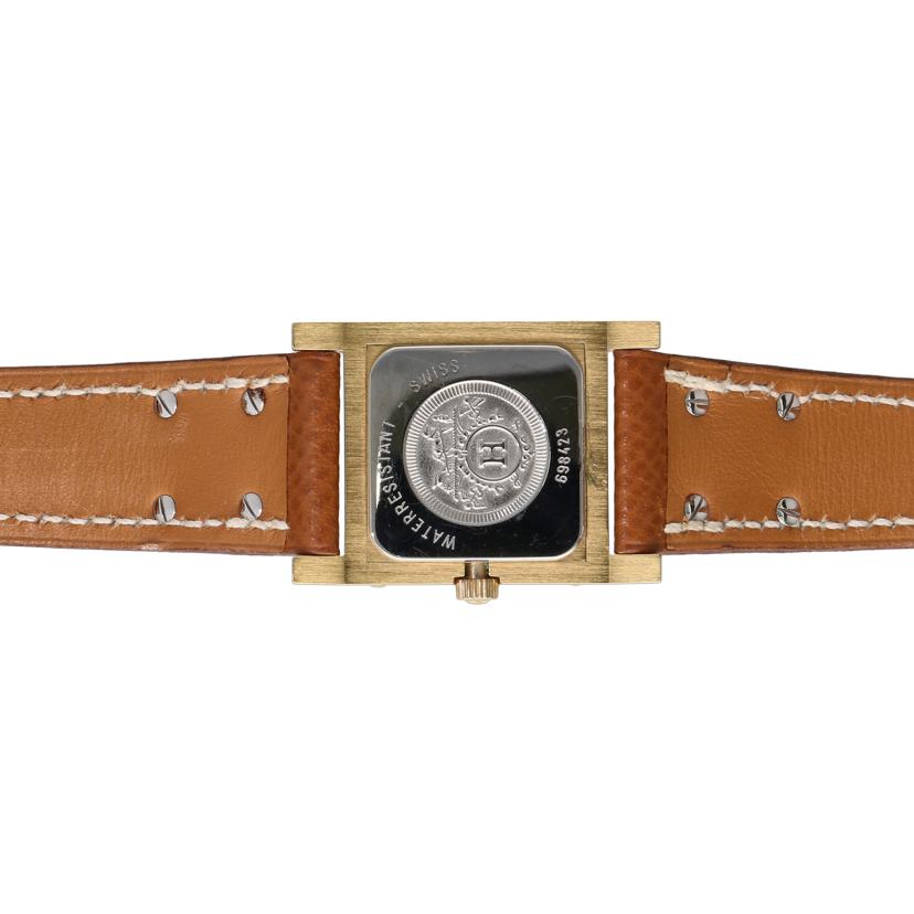 HERMES エルメス/メドール・ゴールド/レディース/クオーツ/ME1.201//698***/ABランク/06