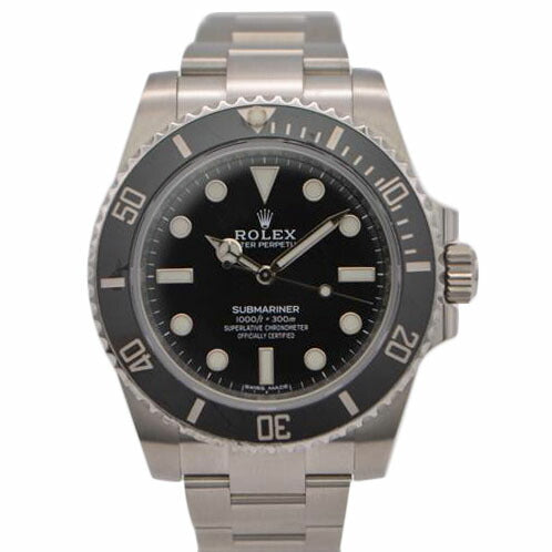 ROLEX ロレックス/サブマリーナノンデイト/ブラック文字盤/114060//50X97627(ランダム)/ABランク/89