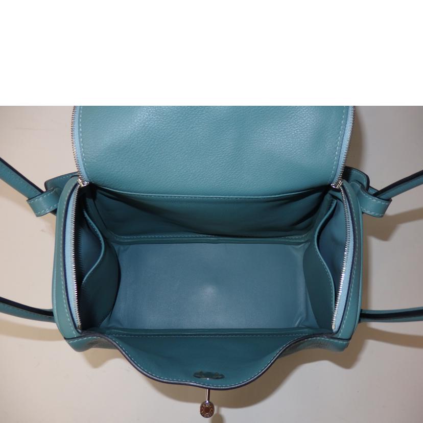 HERMES エルメス/リンディ26/エバーカラー/シエル/SV金具/065189CK-7G//T刻印 MA002 AT/Aランク/84