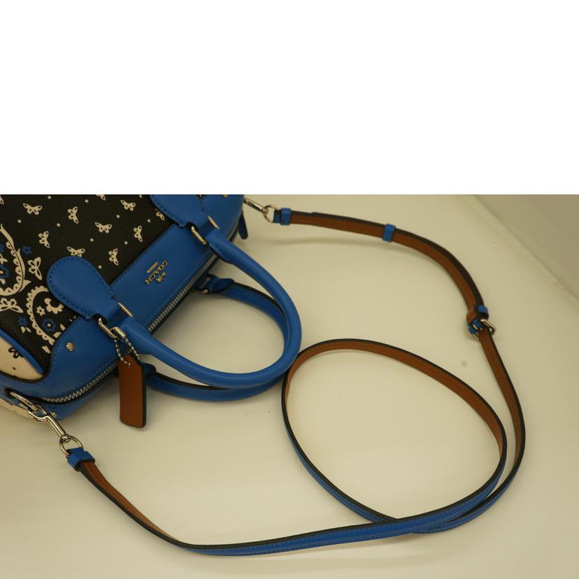 COACH コーチ/COACH バタフライレザー2WAYミニボストンバッグ/F59328//Aランク/09