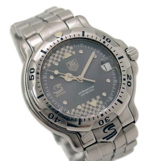 TAG Heuer タグホイヤー ステンレス 腕時計 デイト 回転