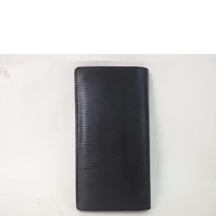 LV ルイヴィトン/ポルトフォイユ・ブラザ/エピ/ノワール/M66542//MB0***/ABランク/84